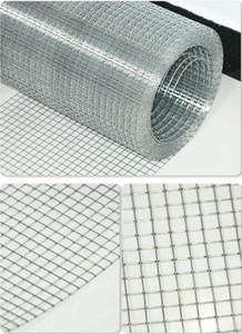 Rouleau de treillis soudé en fer galvanisé de haute qualité avec des trous carrés pour les clôtures de jardin et le service de soudage - Product Image 3