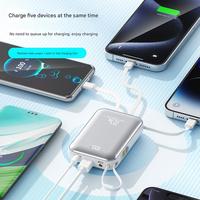 Grossiste Usine, Mini Batterie Externe Portable 10000 mAh avec Logo Personnalisé pour Cadeaux d'Entreprise, Chargeur de Secours Mobile