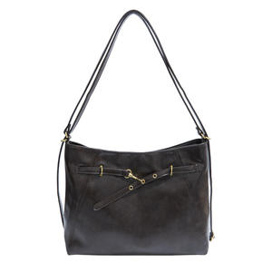 Bolso Bandolera de Piel Sintética de Moda, con Correa Desmontable, Cierre de Cremallera, Diseño Minimalista de 20-37L para Uso Diario - Product Image 3