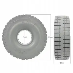 NEW 12 Inch Solid Tire Grey Tyre 4.00-4 Solid Tire 300*100