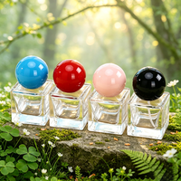 Artisan Premium Glasfabrik Maßgefertigte Luxuriöse Quadratische Kristallglas-Rollerflasche Versiegelte Parfümflasche 30ml/50ml/100ml Flasche