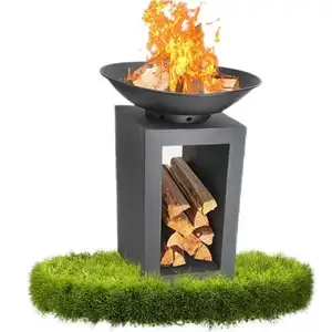 Garden Supplies BBQ Fire Bowl Brasero Wood burning Barbecue Fire Brazier Fire pit