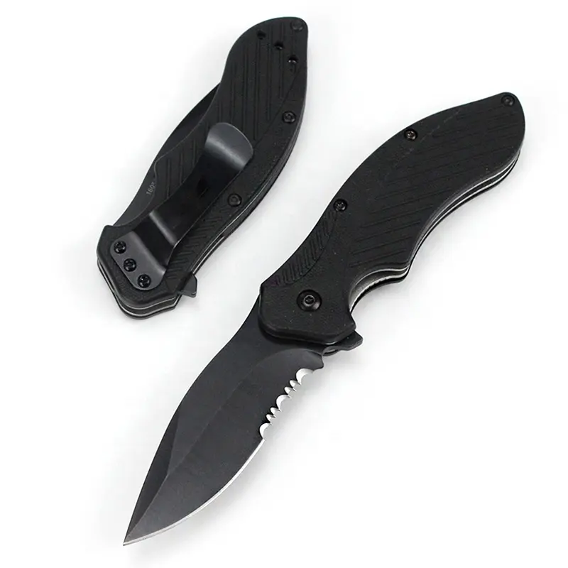 Wholesale Kershaw 1605 Outdoor Knife 8Cr13 Blade Nylon Fiber Handle Camping Tactical Folding Knives