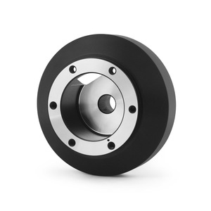 Adaptador de Volante para Nissan 350Z 370Z G35 G37, Estilo Deportivo, Cuero de Carbono con Costuras Rojas, Modelo ATS-141H - Product Image 1