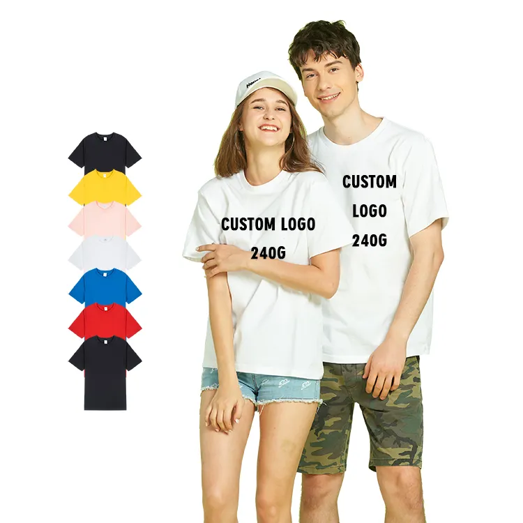 Unisex Maroc Gemerceriseerde Glitter 100% Baumwolle T-Shirt Kraag Applique Borduurwerk T-Shirts
