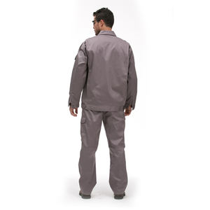 Approvisionnement d'usine en stock ENISO 11612 EN 1149-5 pantalon de veste ignifuge FR costume ignifuge industriel - Product Image 4