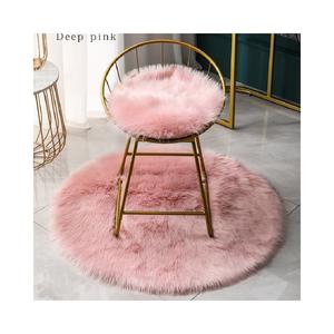 Tapis et carpettes Offre Spéciale multicolores en fausse fourrure de mouton pour la chambre à coucher Vente en gros de tapis de haute qualité pour la décoration intérieure - Product Image 1