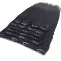 Extension de toupet avec épingle de sûreté pour homme, Extensions de cheveux, Clip de styliste
