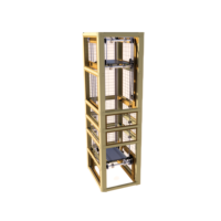 Convoyeurs alternatifs verticaux de poussoir de carton, type automatique de Z machine de convoyeur d'ascenseur de poussoir