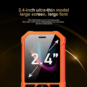 Nouveau téléphone portable pour personnes âgées 2025, 3 cartes SIM, léger, résistant aux chocs, GSM, avec gros boutons, clavier QWERTY, écran TFT 2,4 pouces - Product Image 5