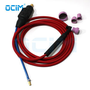 Wp9 siêu mềm Cáp <span class=keywords><strong>Tig</strong></span> Hàn ngọn đuốc với 1/2 "Twist khóa kết nối - Product Image 3