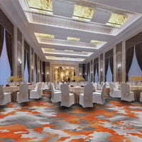 Çin Tedarikçisi Duvardan Duvara Baskılı Halı Toptan Modern Tasarım Halı Lüks 5 Yıldızlı Restoran Otel Lobisi Halısı