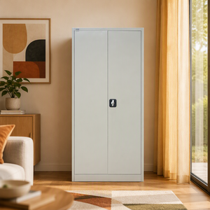 <span class=keywords><strong>Armadio</strong></span> in <span class=keywords><strong>Metallo</strong></span> Autoportante con Design Moderno e Resistente, Portatile e Pieghevole per Appartamenti, Camere da Letto, Soggiorni e Arredamento Domestico - Product Image 5