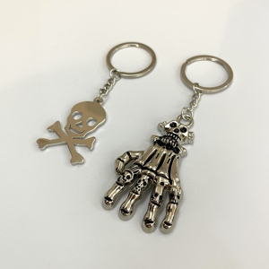 Tùy Chỉnh Halloween Keychain Cổ Điển Ma Quỷ <span class=keywords><strong>Skeleton</strong></span> Kim Loại Thiết Kế Mặt Dây Chuyền Nhỏ Carabiner Kẽm Hợp Kim Thủ Công Mỹ Nghệ Cho Thời Trang - Product Image 6