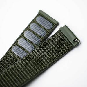 Bracelet boucle en nylon 22mm 20mm pour Samsung Galaxy Watch 46mm 42mm pour Samsung Gear S3 Classic Frontier Gear S2 <span class=keywords><strong>Huami</strong></span> <span class=keywords><strong>Amazfit</strong></span> - Product Image 6