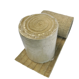 Rouleau de laine de roche, laine minérale, isolation thermique pour murs de bâtiments, conduits, isolation thermique, ignifuge - Product Image 1