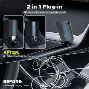 Adaptador <span class=keywords><strong>CarPlay</strong></span> inalámbrico 2 en 1 2025 y adaptador USB inteligente para Android Auto Plug and Play para <span class=keywords><strong>Mazda</strong></span> Haval Kia Volvo Audi VW - Product Image 5