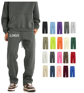 Pantalones Deportivos para Hombre con Logotipo Personalizado, Pantalones de Fitness Holgados de Secado Rápido con Bolsillo con Cremallera Transpirable - Product Image 1