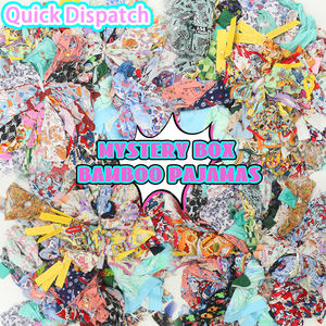 Weiwei RTS 미스터리 박스 ODM 캐주얼 대나무 잠옷 지퍼 95% 대나무 5% 스판덱스 220 GSM 긴팔 부드러운 남여 공용 아동복 - Product Image 1