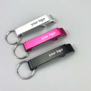 Porte-clés ouvre-bouteille personnalisé en métal aluminium 2024 SY avec votre logo - Product Image 2
