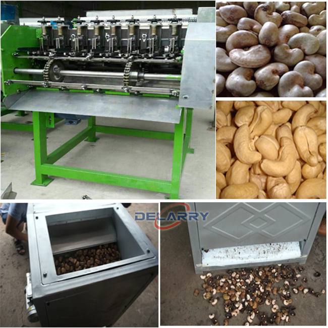 Indonesian Cashew Nut Husker / Cashew Nuts Shelling Machine / Cashew Nuts Processing Plant