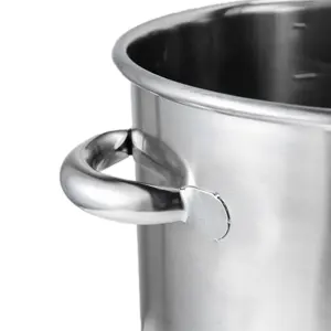 Commercial Stainless Cooking Pot Professional Heavy Duty Soup Pot Stainless Steel Commercial Cooking Stock Pot