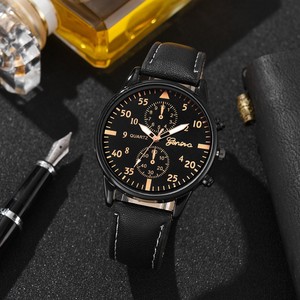 Jam Tangan Pria Baru dari AliExpress, Ramah Lingkungan, Casing Alloy Quartz, Dial Akrilik dengan Jarum Penunjuk, Model Fashion untuk Bisnis, Desain Double Eyes, Harga Pabrik - Product Image 2