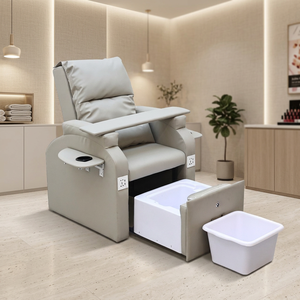 Nail art foot bath sofa with waterless foot massage and foot bath function, multi-functional integrated electric adjustable - Product Image 1