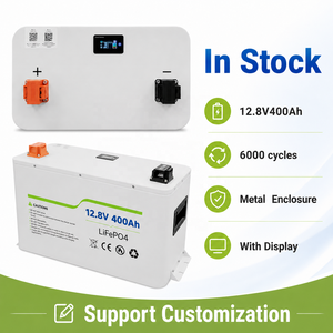 แบตเตอรี่ลิเธียมไอรอนฟอสเฟต (LiFePO4) แบบติดผนัง สำหรับระบบไฮบริดกริดโซลาร์ 12V 400Ah 5kWh  วงจรการใช้งานแบบ Deep Cycle พร้อมระบบจัดการแบตเตอรี่ (BMS) ในตัว สำหรับรถบ้าน (RV) - Product Image 1
