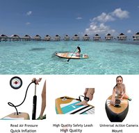 Planches de sup gonflables planches de paddle stand up paddle board jeu d'eau surf Isup accessoires standard