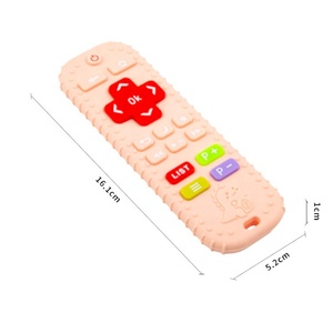 Meilleure vente télécommande forme Silicone bébé anneau de <span class=keywords><strong>dentition</strong></span> en Silicone souple <span class=keywords><strong>jouet</strong></span> de <span class=keywords><strong>dentition</strong></span> infantile à mâcher jouets de <span class=keywords><strong>dentition</strong></span> - Product Image 6