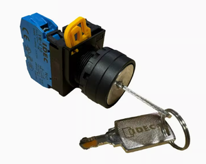 Công tắc xoay 2ae20 núm xoay hai vị trí tự khóa Công tắc lựa chọn khóa YW1K-2AE01 mới và nguyên bản - Product Image 2