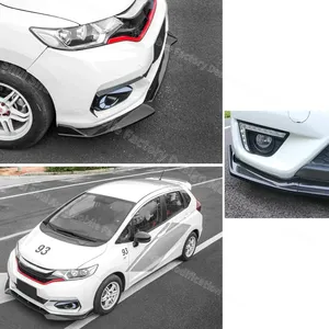 StarNav Lame de pare-chocs avant pour Fit 2014-2020, Spoiler avant, Diffuseur, Protection de bas de caisse, Accessoires de carrosserie - Product Image 6