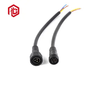 Conectores Eléctricos Redondos Pequeños de <span class=keywords><strong>2</strong></span>, 3, 4, 5 y 6 Pines, Tipos IP67/IP65, Impermeables - Product Image 1