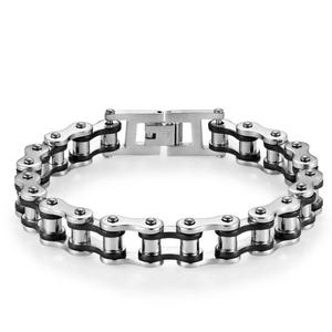 Anti <b>Bracelet</b> Bulk 14k 18k <b>Gold</b> Plated Stainless Steel Charm <b>Bracelet</b> Wholesale <b>White</b> Biker <b>Bracelets</b> for <b>Men</b> - Product Image 2