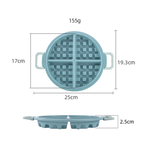 <span class=keywords><strong>Moule</strong></span> <span class=keywords><strong>en</strong></span> <span class=keywords><strong>silicone</strong></span> écologique pour gaufres, chocolat, muffins, gâteaux, bougies et pâtisseries, plaque de cuisson pour <span class=keywords><strong>four</strong></span> domestique DIY - Product Image 6