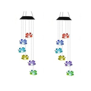Luces Solares Decorativas con Forma de Abeja, Colgantes para Exteriores, LED con 7 Colores Degradados, para Jardín, Patio, Regalo de Navidad - Product Image 5