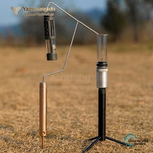 Aluminum Alloy Cooking Tools Lamp Stand Outdoor Hanging Rack for <b>Tent</b> Light Storage Picnic Use Hiking Modern Design All Seasons - Product Image 5