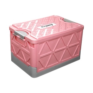 Anjuny Plastic Sundries Sorting Clothes Container Toy Foldable Storage Box