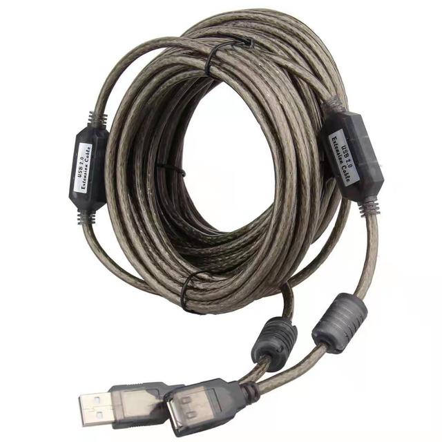with Signal Amplifier Chipset High Speed Power 5m 10m 15m 20m 25m 30m Usb 2.0 Repeater Active Extension Cable