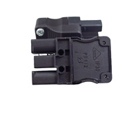 BELEKS Bornier de connexion rapide en L à 3 voies pour câblage rapide, 250V, connecteur mâle-femelle, câblage facile et pratique pour la maison