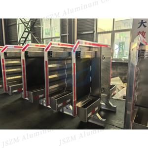 68'' X 80'' 맞춤형 알루미늄 헤드에이크 랙 캡 랙 (풀 트레이 포함, 녹 방지) - Product Image 3