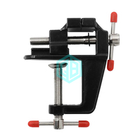 Étau de banc compact en aluminium robuste, étau d'établi pour la menuiserie et les outils de bricolage du bois
