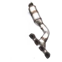 Convertisseur catalytique à trois voies en acier de haute qualité avec garantie d'un an pour 645-E64-N62 Euro IV 4.4L 2003-2005 Gauche