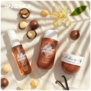 Ensemble de parfums pour femmes, best-seller de l'exportation : spray corporel, gel douche, crème corporelle 35ml, format standard, en stock - Product Image 1