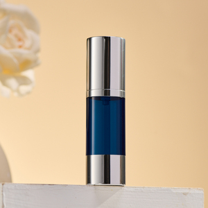 Récipient de luxe rond AS Airless de 30ml pour lotion avec bouteille de couleur bleue personnalisée en aluminium pour artisanat <span class=keywords><strong>électrique</strong></span> vente en gros - Product Image 6