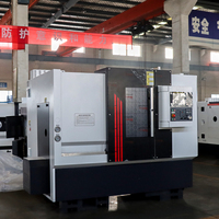 Tour CNC à lit incliné certifié CE WOJIE TCK6336, portée de 390 mm, 3500 tr/min, précision de 0,0025 mm, pour l'usinage de précision de petites pièces métalliques