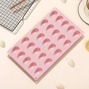 MUYULINS Factory 35-Cavity Nail-Shaped LFGB Platinum Non-Stick BPA-Free <b>Silicone</b> Chocolate Mold - Product Image 3