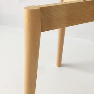 Заводская поставка, ножки мебели, мебель для ресторана, цельная деревянная основа для стола из бука, простая установка, основание для обеденного журнального столика - Product Image 4