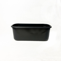 Seau à glace empilable en PP de qualité alimentaire sans BPA pour le stockage en vrac en chambre froide